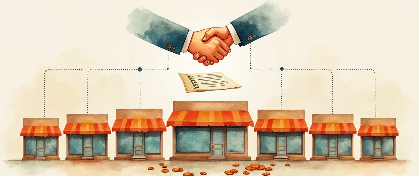 O que é grupo de franquias?