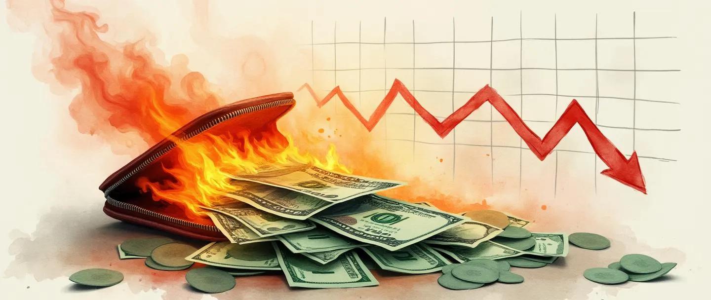 O que é cash burn?
