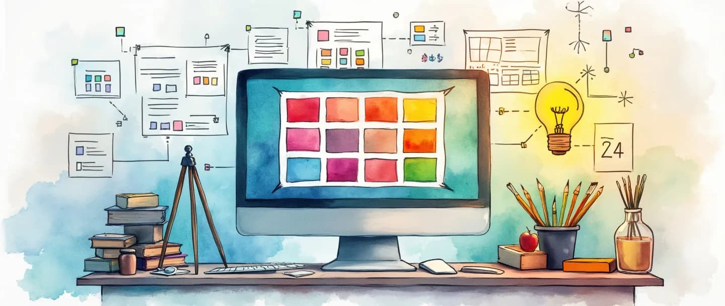 O que é web design principles and techniques?