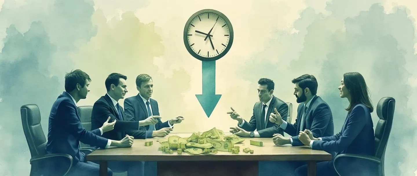 O que é leilão corporativo reverso?