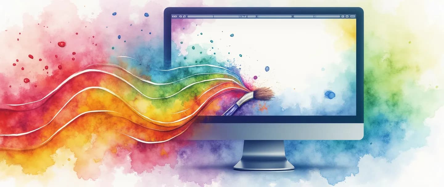 O que é web design colors?