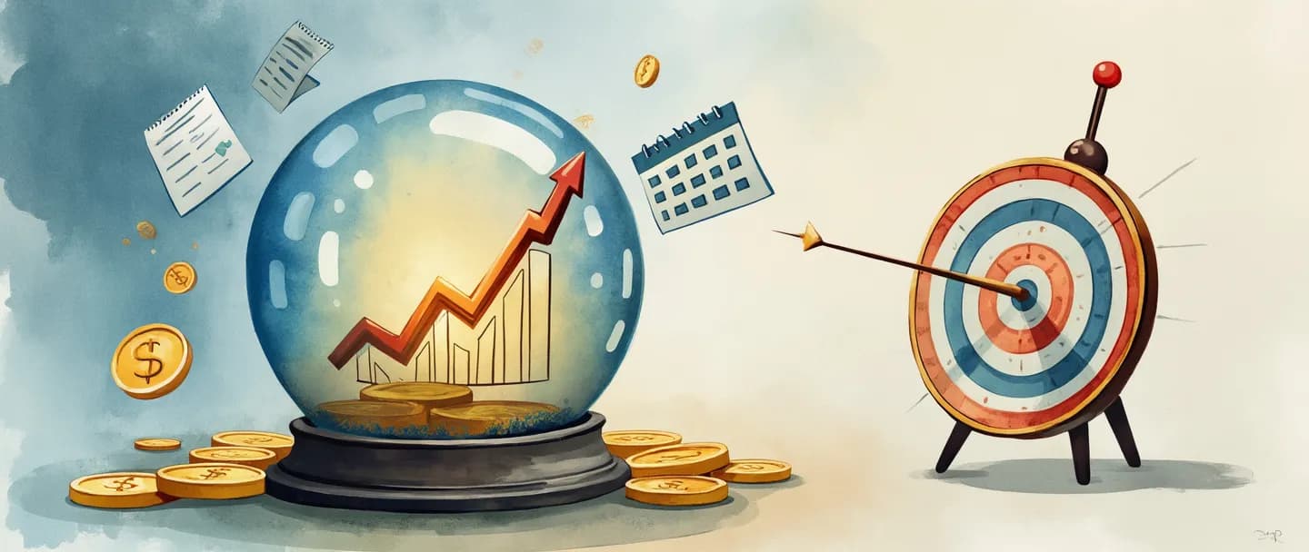 O que é valor de previsão financeira?