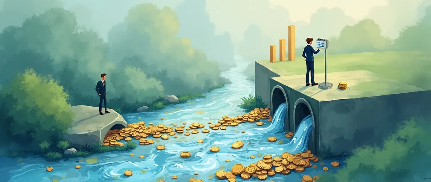 O que é valor de controle de fluxo de caixa?