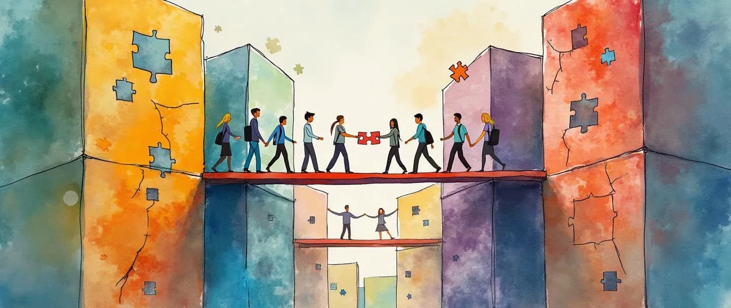 O que é quebra de silos organizacionais?