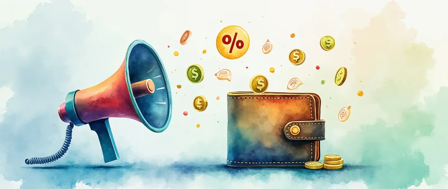 O que é taxa de marketing?