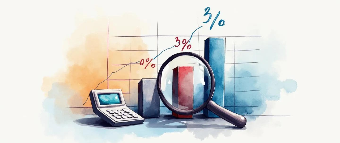 O que é variação percentual de vendas?