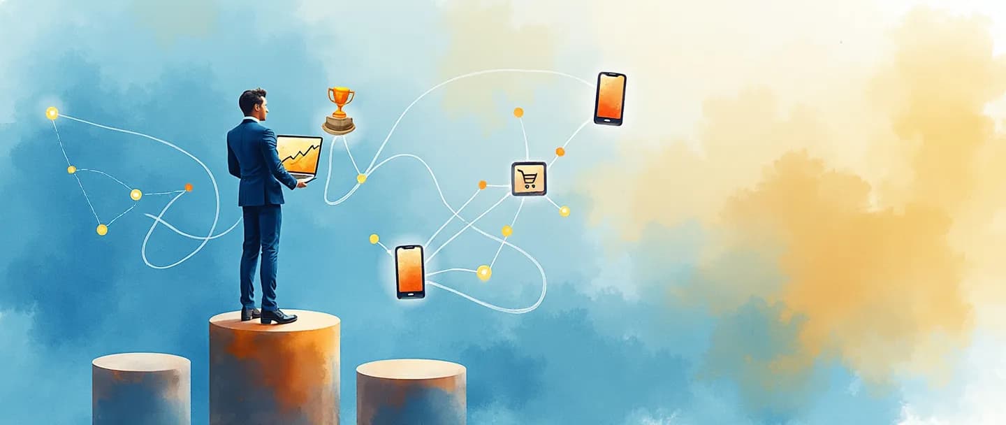 O que é liderança de vendas online?