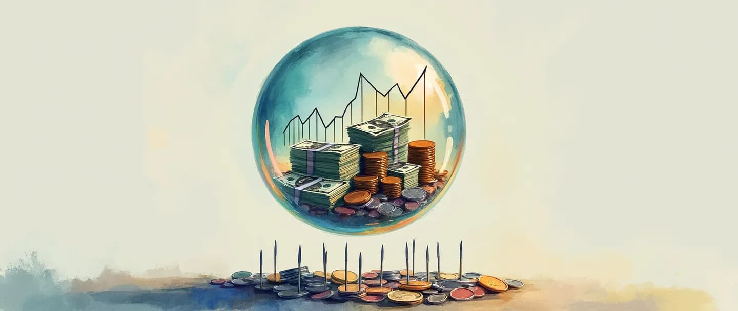 O que é bolha financeira?