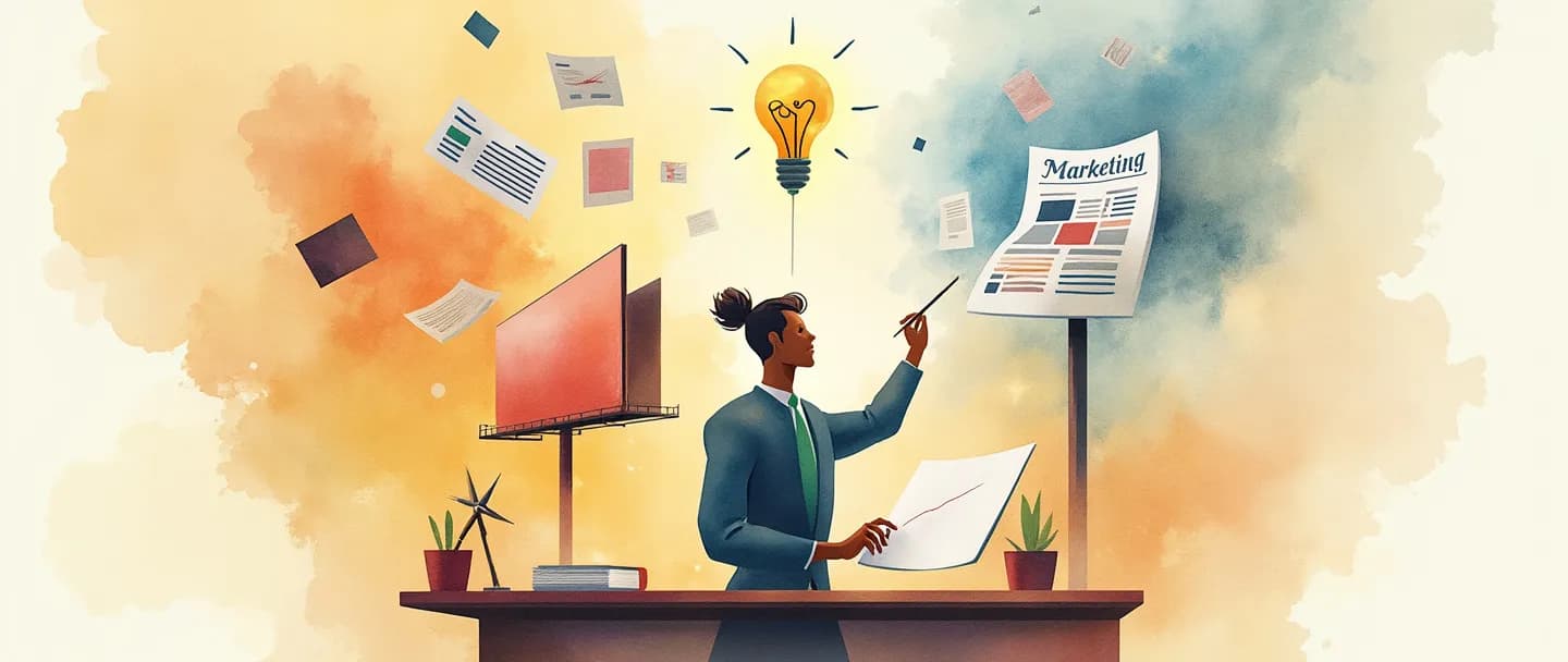 O que é planejamento de estratégias de marketing offline?