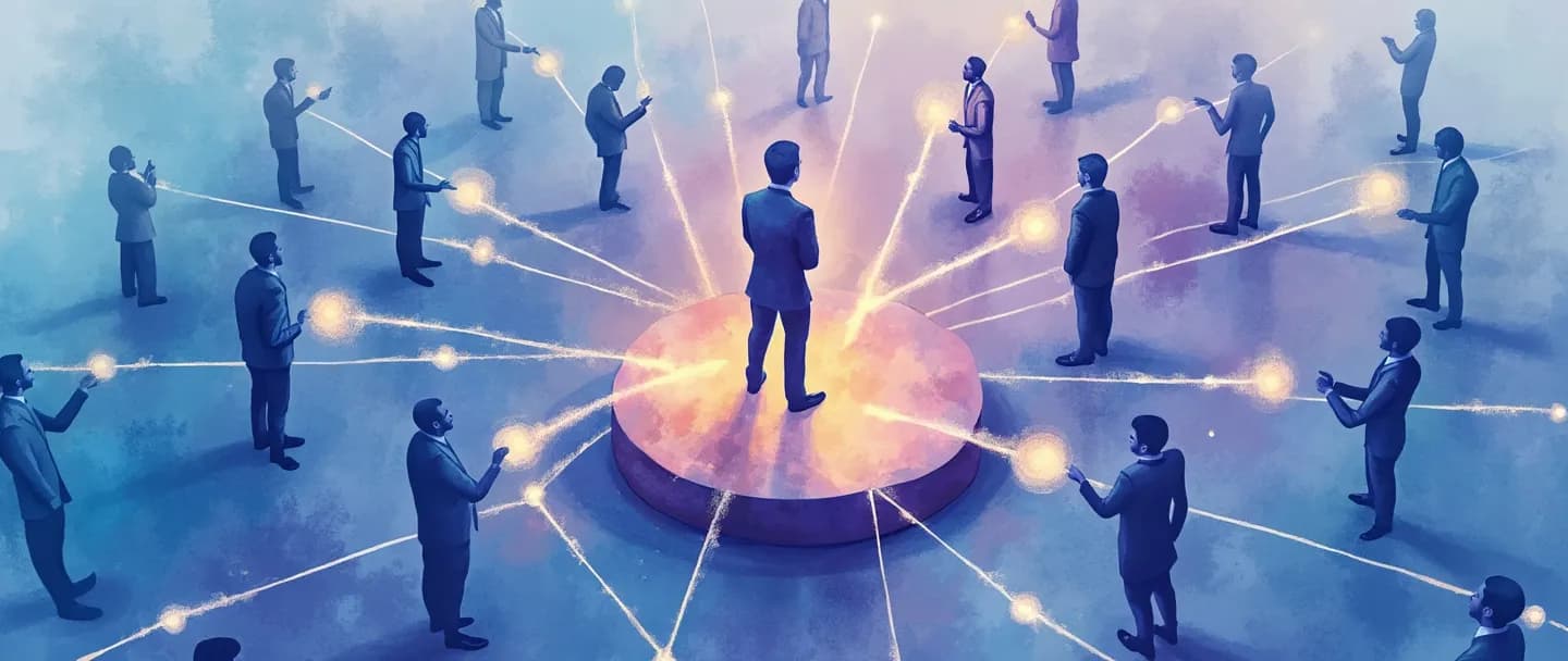 O que é liderança de networking?