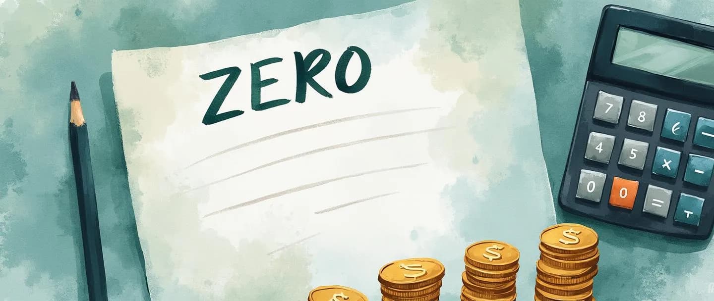 O que é budget base zero?