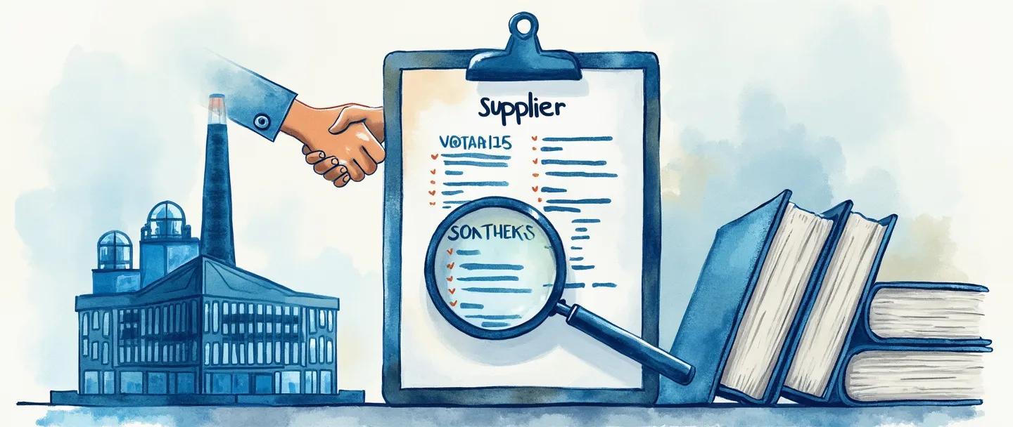 O que é ficha de fornecedores?
