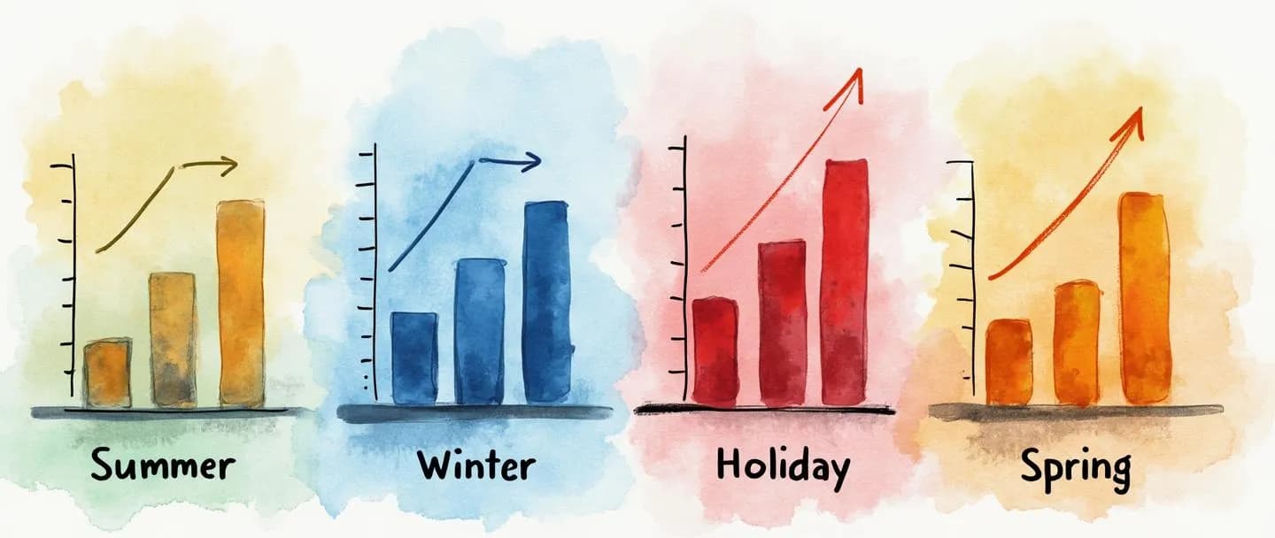 O que é demanda sazonal?
