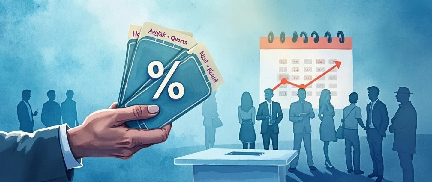 O que é quota de participação em eventos?