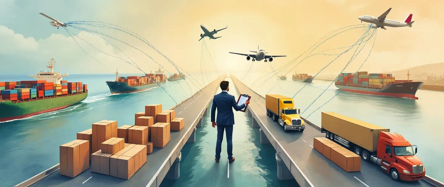 O que é liderança de logística?