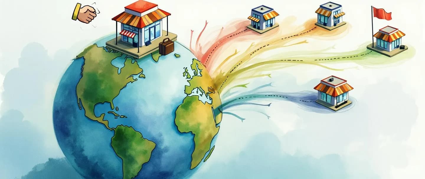 O que é franquia internacionalizada?