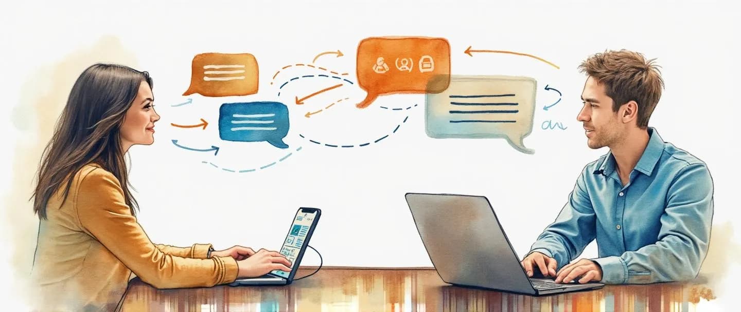 O que é fluxo de comunicação interna?