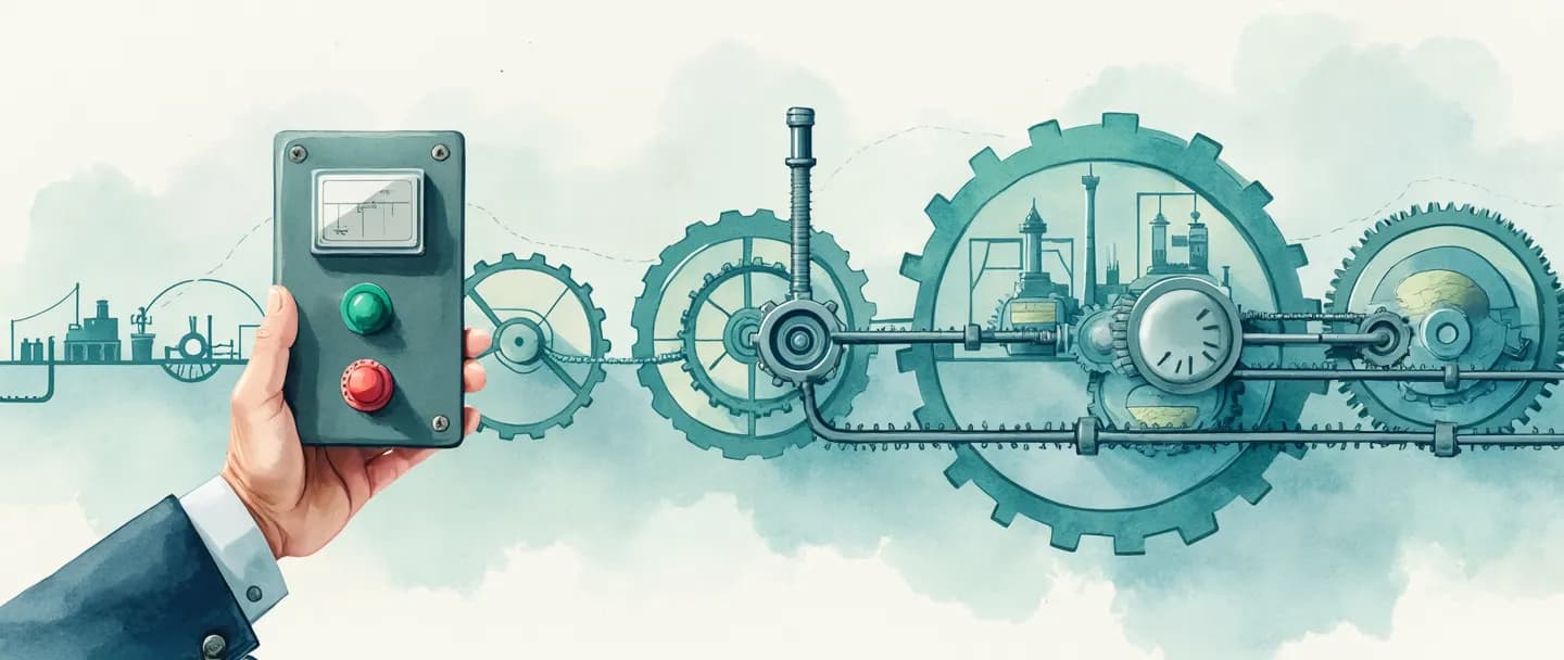 O que é sistema de controle de processos?