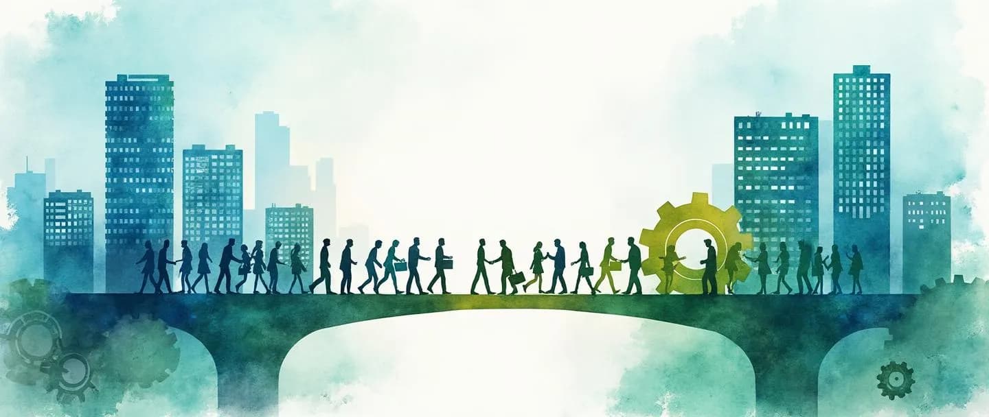 O que é jornada de reestruturação organizacional?