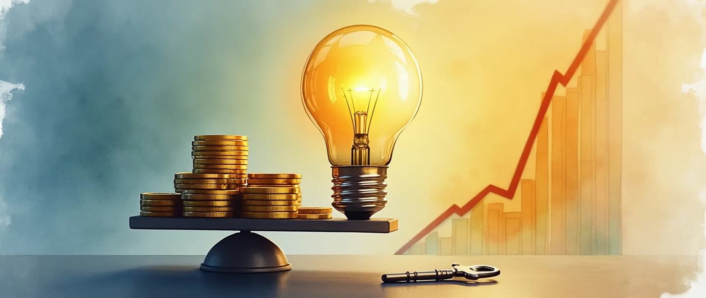 O que é valor de soluções financeiras?