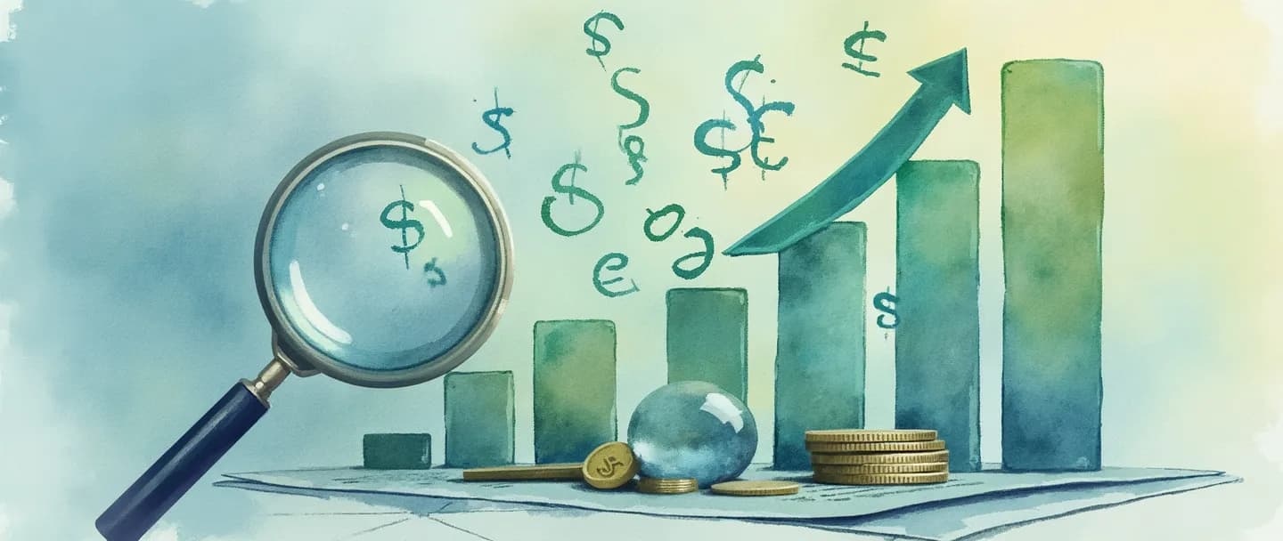 O que é valor de projeções financeiras?