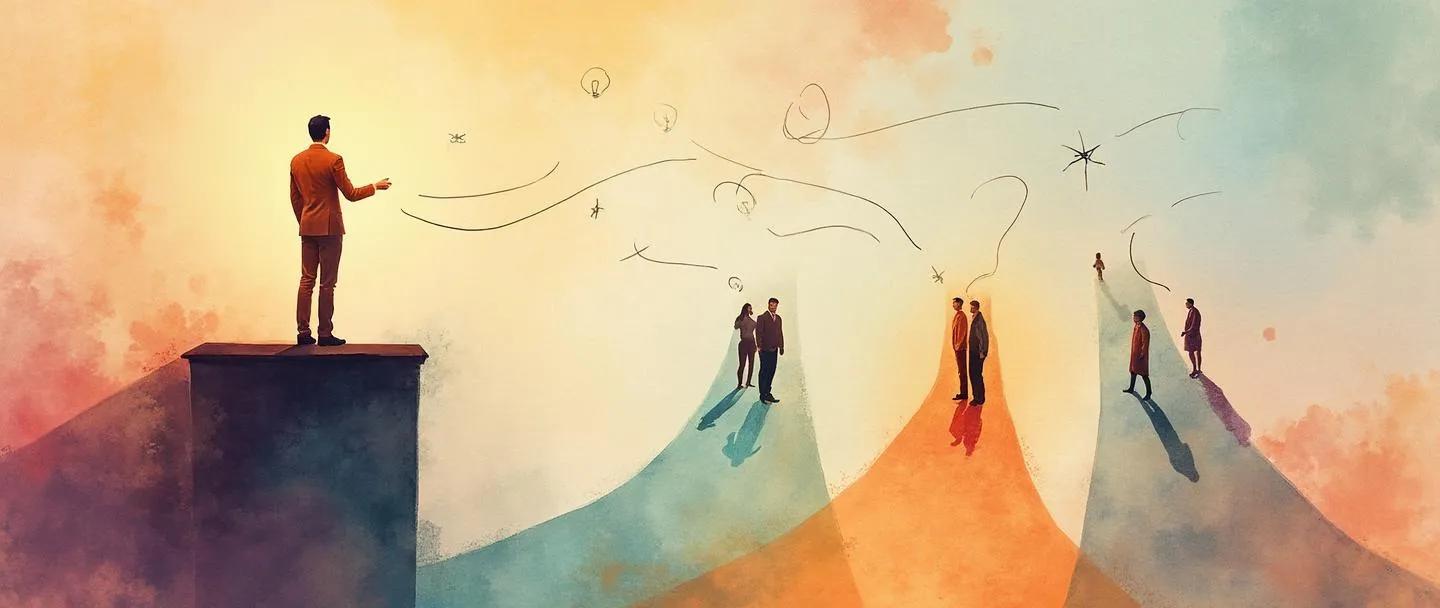 O que é liderança por influência?