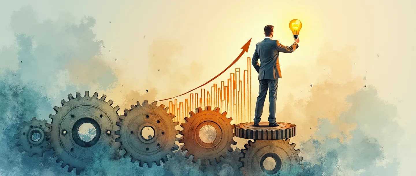 O que é liderança em otimização de processos?