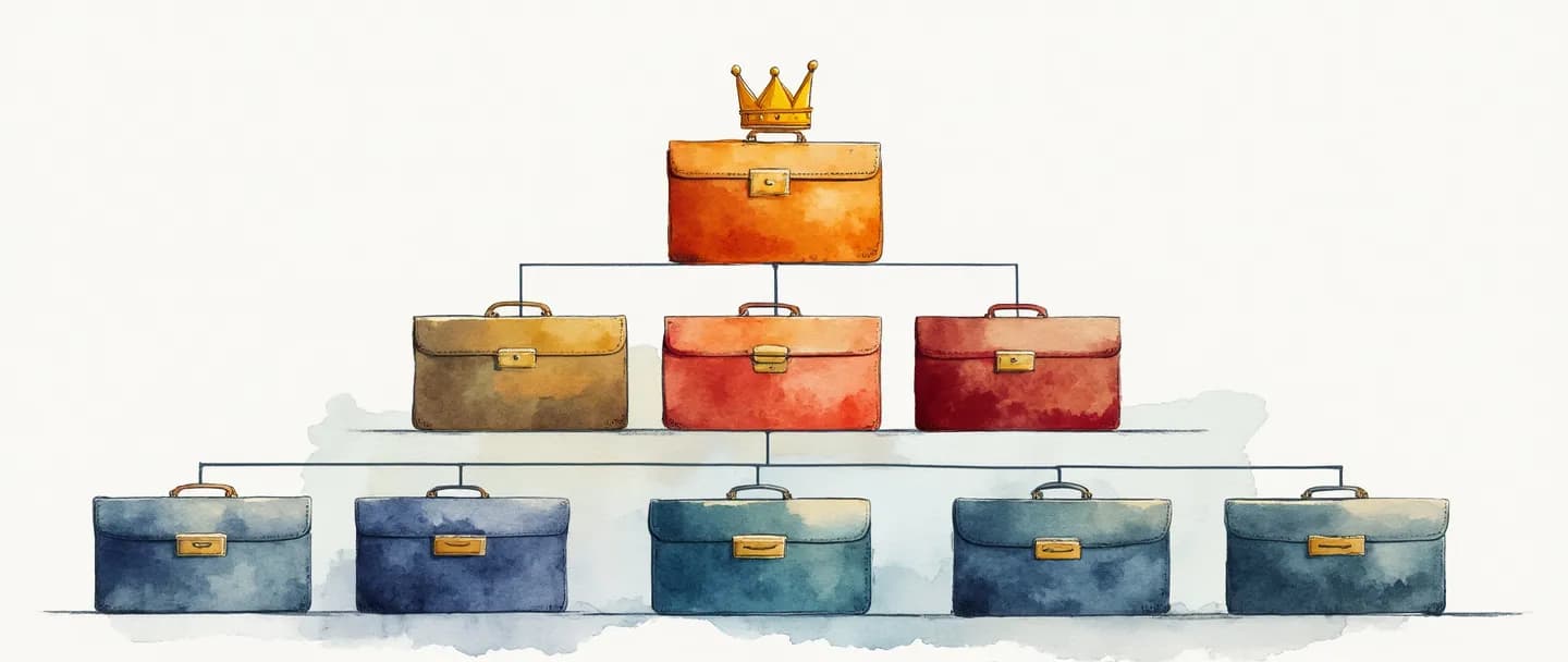 O que é hierarquia organizacional?