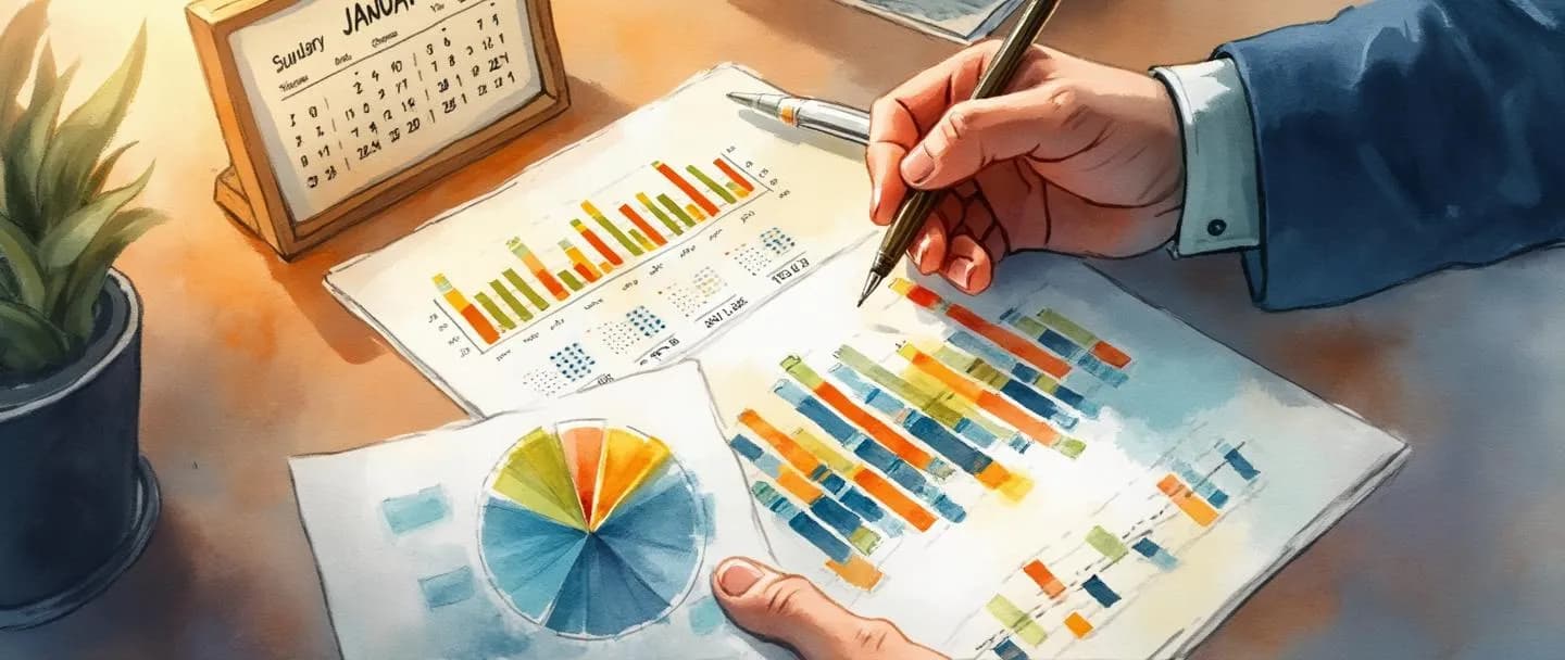 O que é year-end report?