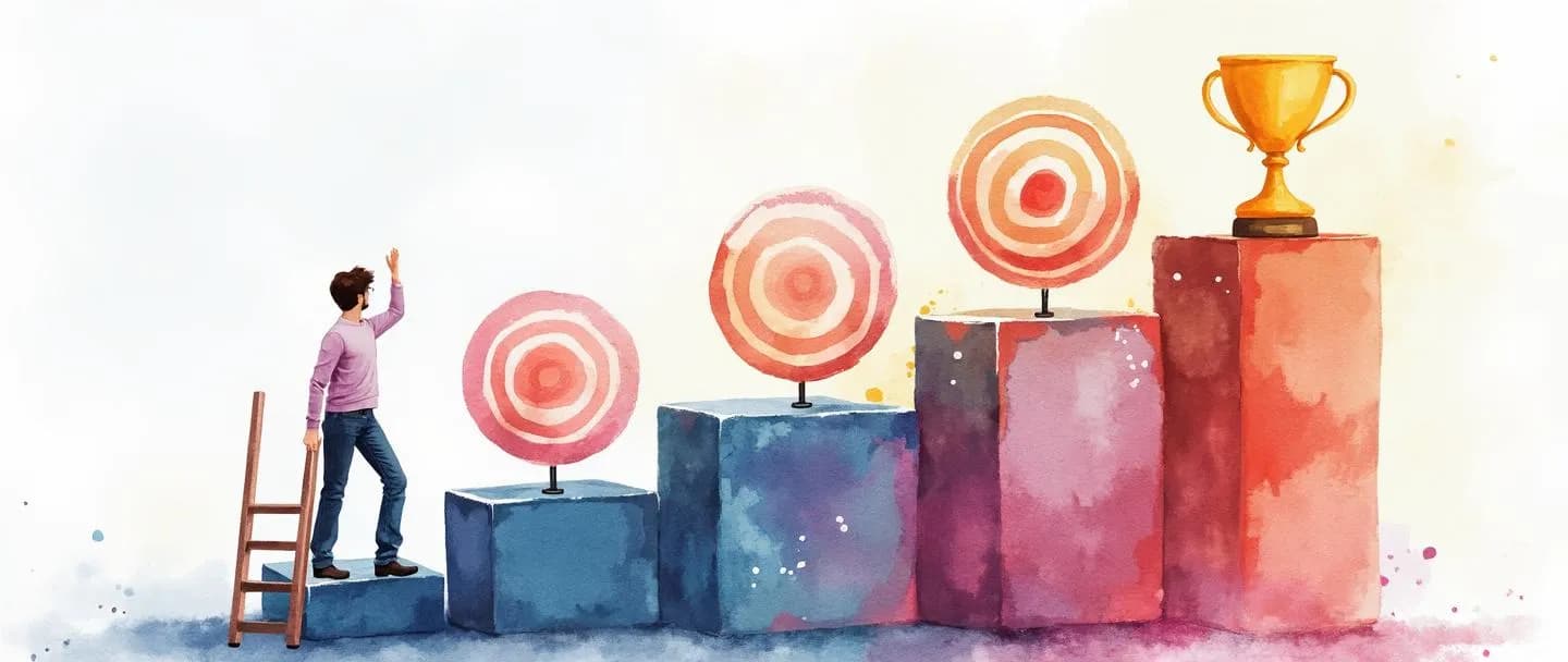 O que é escalonamento de metas?