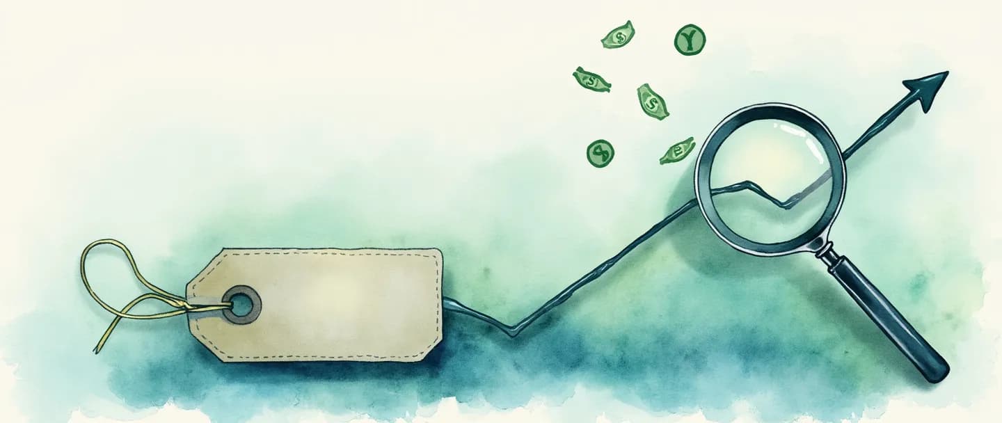 O que é taxa de variação de preço?