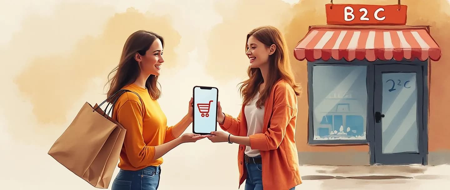 O que é vendas B2C?