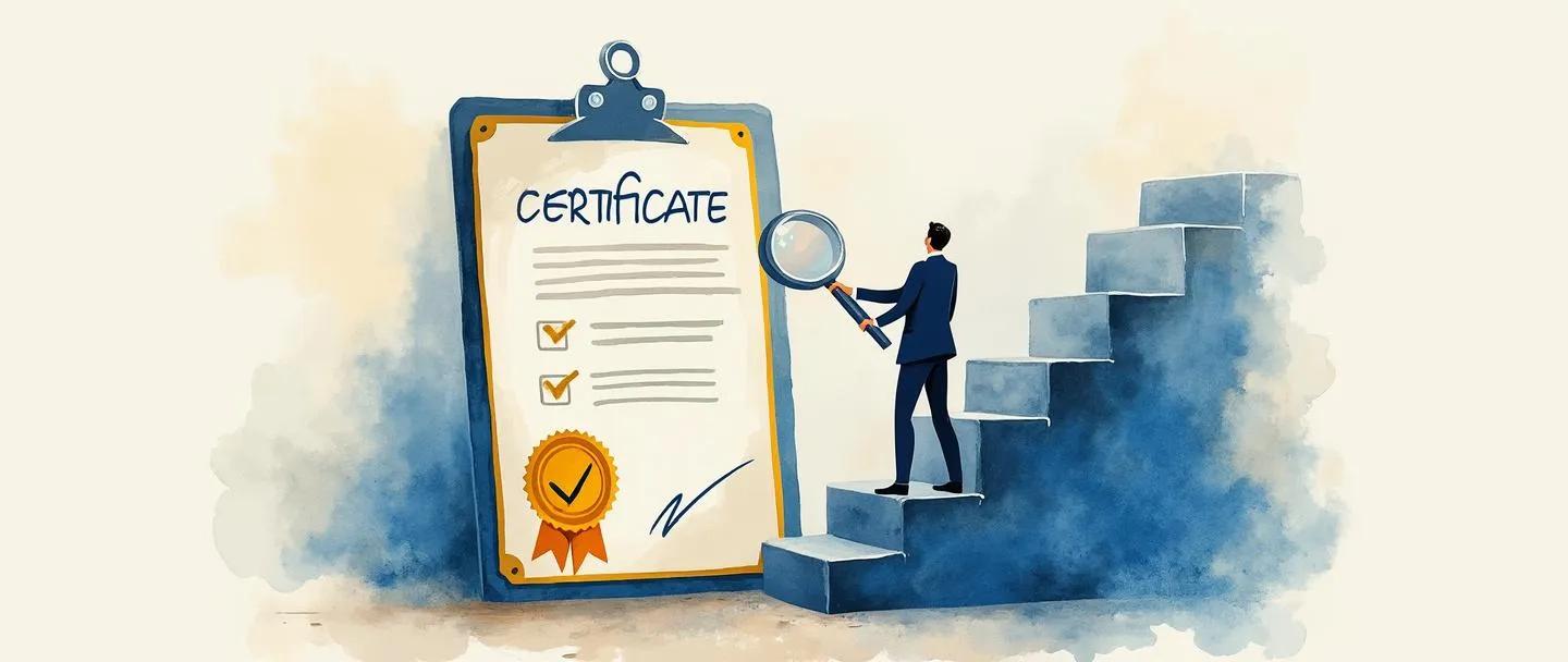 O que é qualificação para certificação ISO?