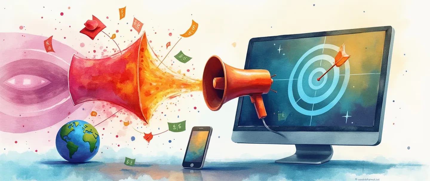 O que é web advertising?