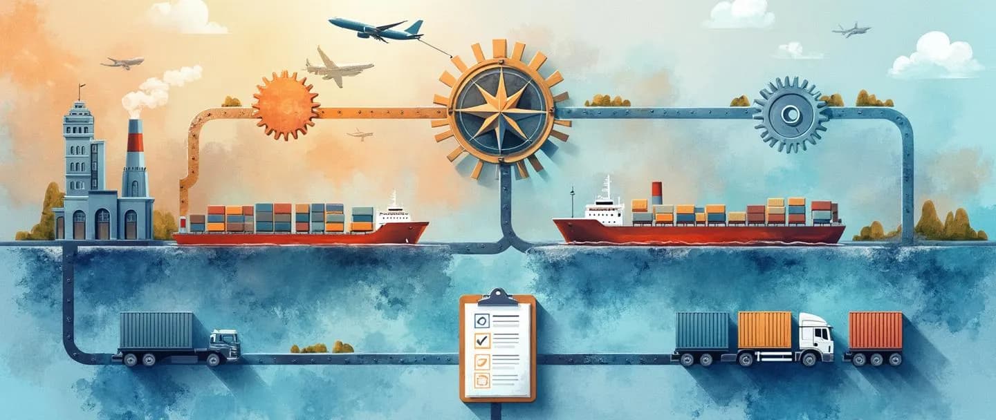 O que é operação logística?