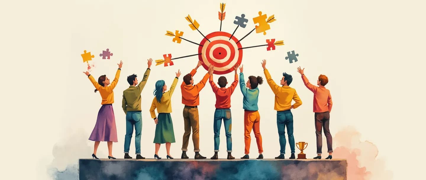 O que é objetivos de equipe?