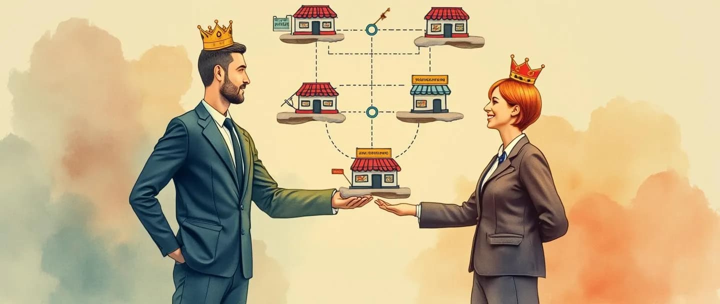 O que é franqueador master?