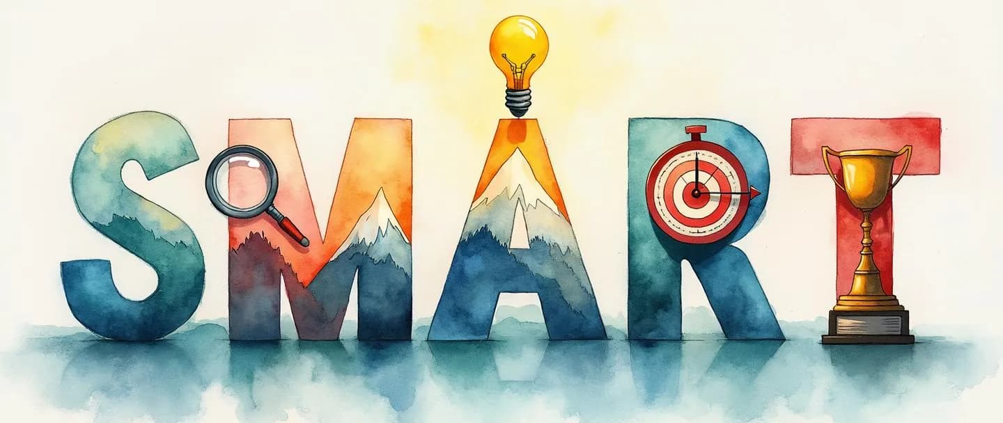 O que é definição de objetivos SMART?