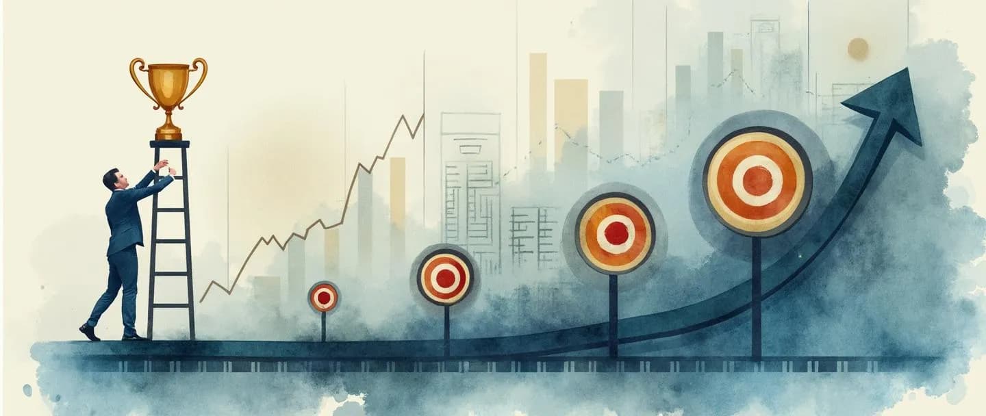 O que é histórico de metas empresariais?