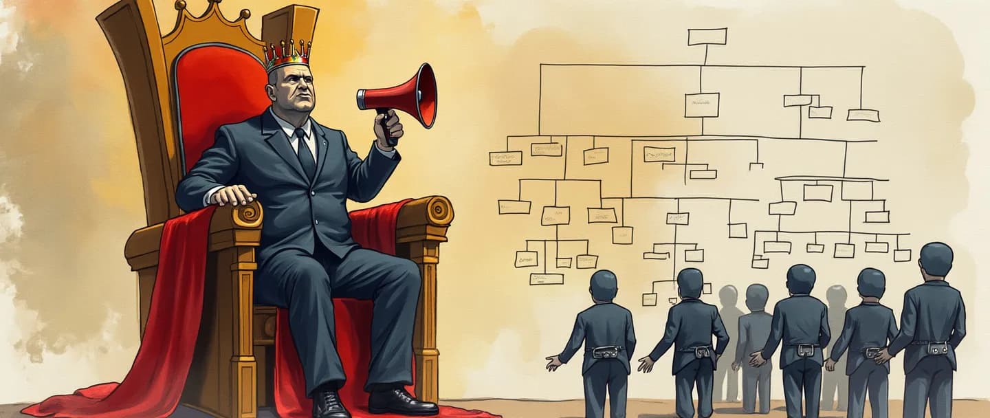 O que é administração autocrática?