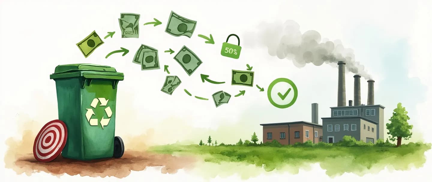 O que é objetivos de redução de desperdícios?