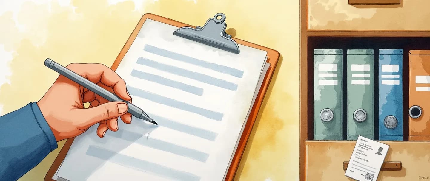 O que é ficha cadastral?