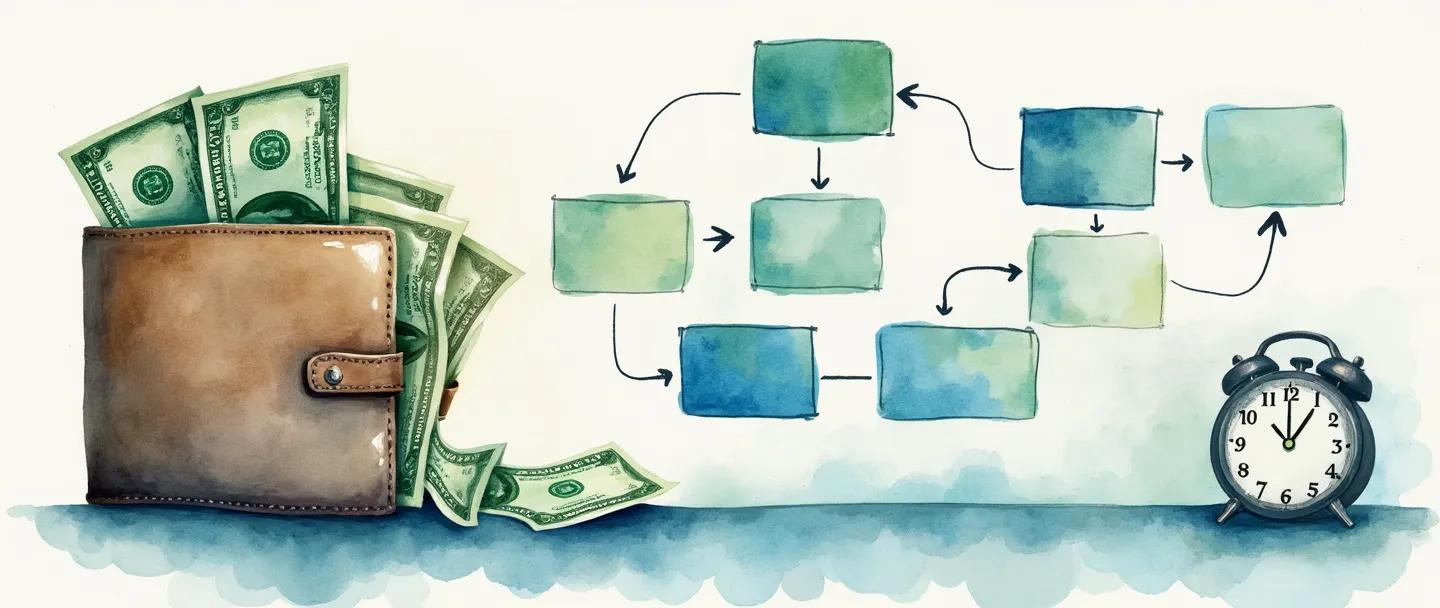 O que é fluxo de caixa direto?
