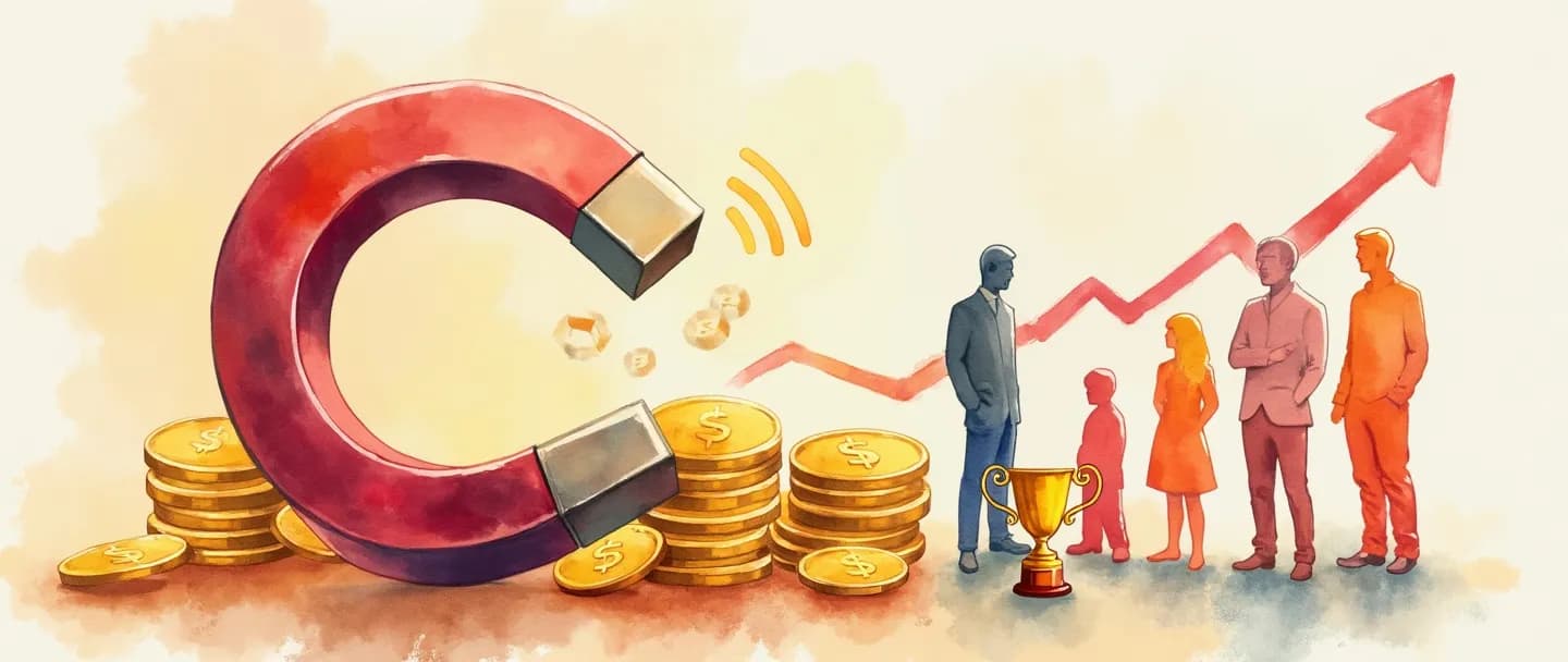 O que é valor de atratividade de clientes?