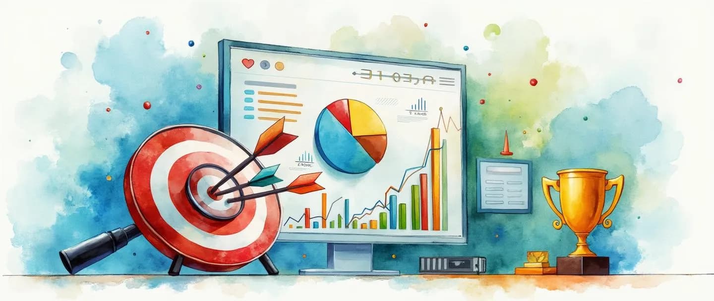 O que é zona de indicadores-chave (KPIs)?