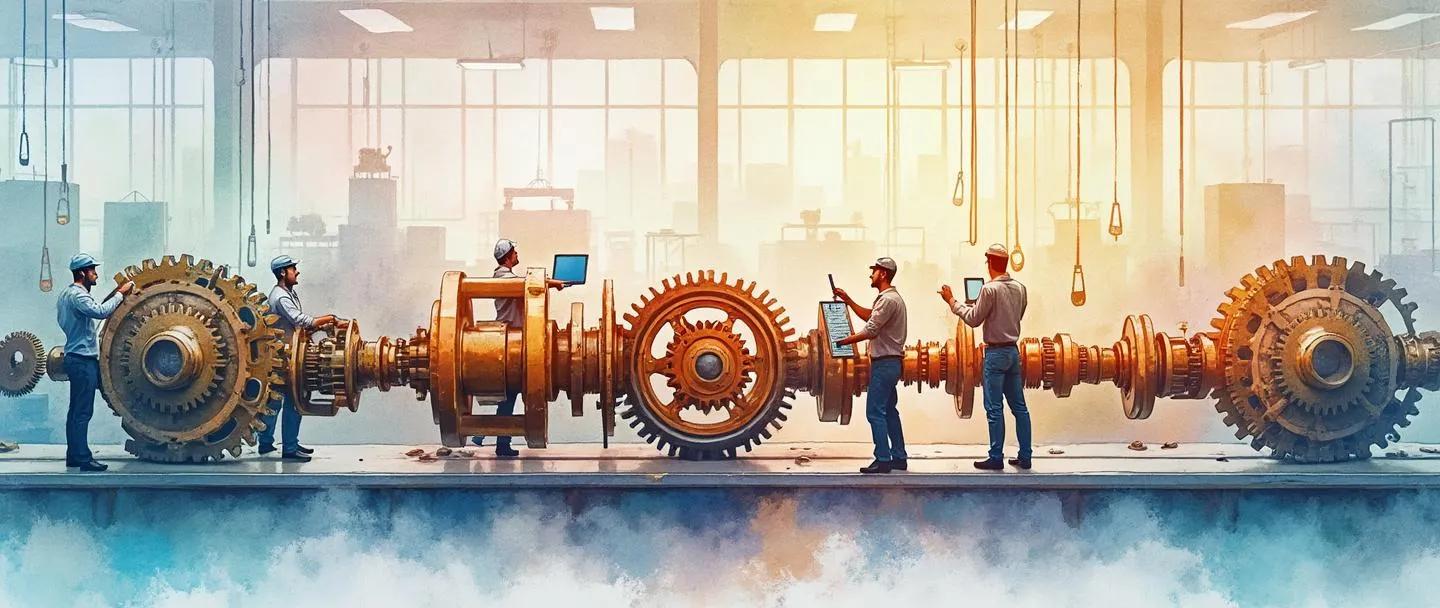 O que é linha de produção enxuta?