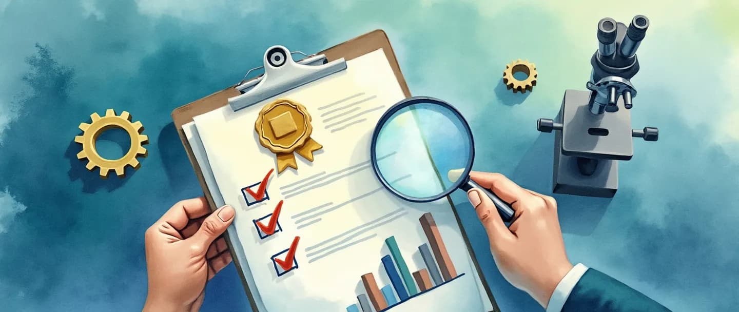 O que é relatório de controle de qualidade?