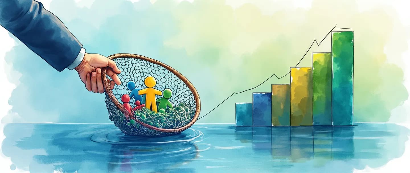 O que é taxa de captação de novos clientes?