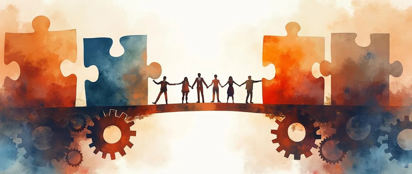 O que é coesão organizacional?