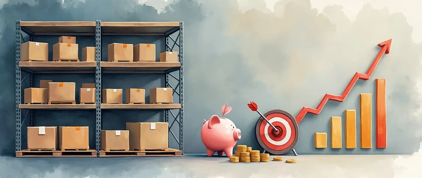 O que é objetivos de redução de estoques?